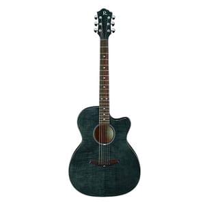 BC Rich R3 BCR3TBK Trans Black Finish Acoustic Electric Guitar